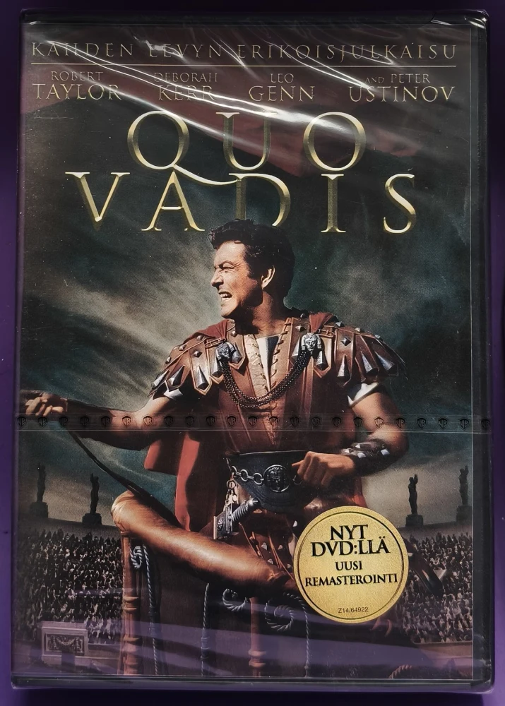 UUSI (2 DVD) Robert Taylor: Quo Vadis (1951) SUOMIKANNET