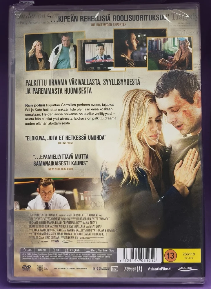 UUSI (DVD) Kaunis Poikamme -  Beautiful Boy (2010)