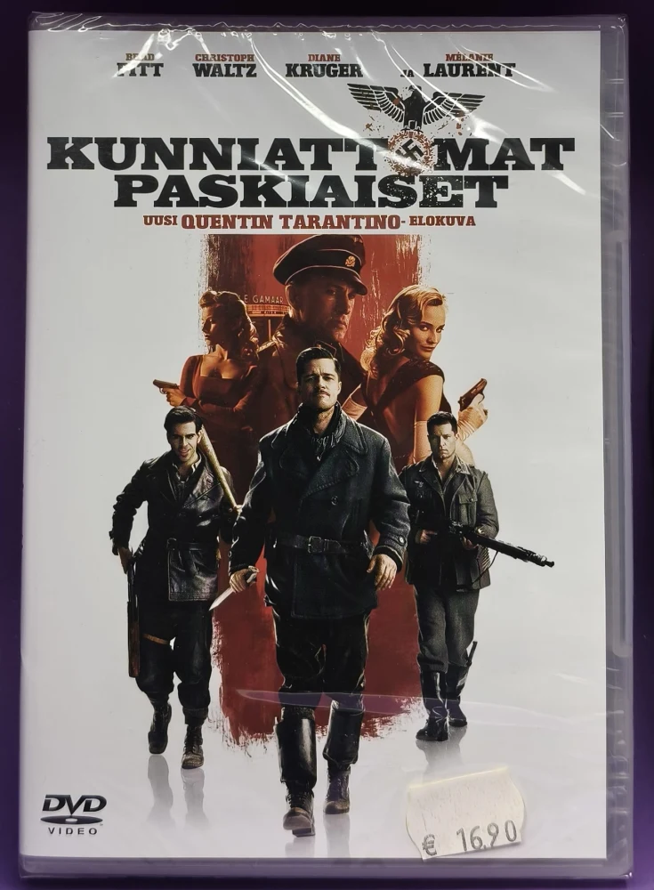 UUSI (DVD) Kunniattomat paskiaiset (2009) SUOMIKANNET