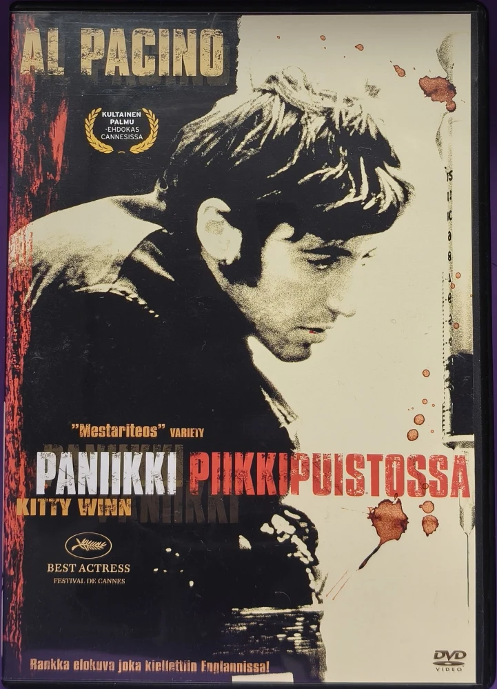 DVD) Al Pacino: Paniikki piikkipuistossa (1971) SUOMIKANNET