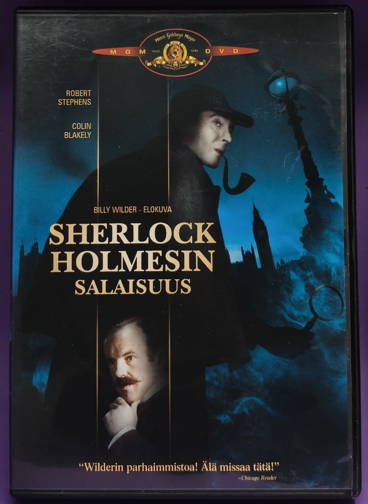 DVD) Billy Wilder: Sherlock Holmesin salaisuus (1970) SUOMIKANNET