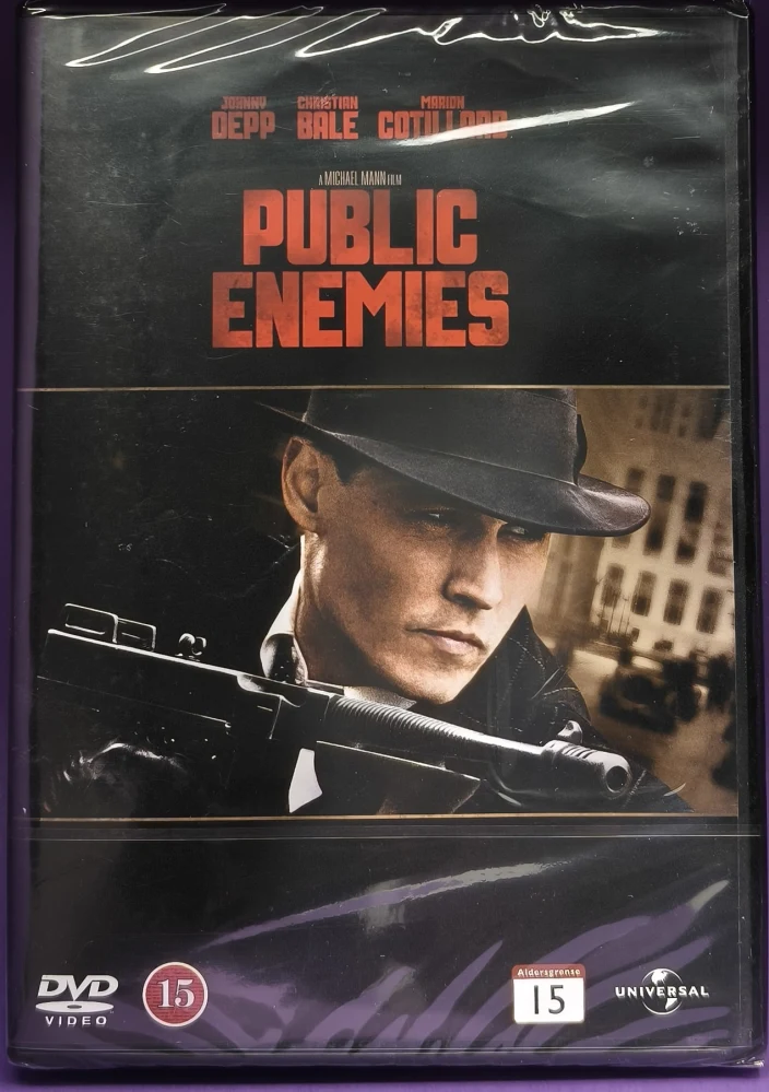 UUSI (DVD) Public Enemies (2009)