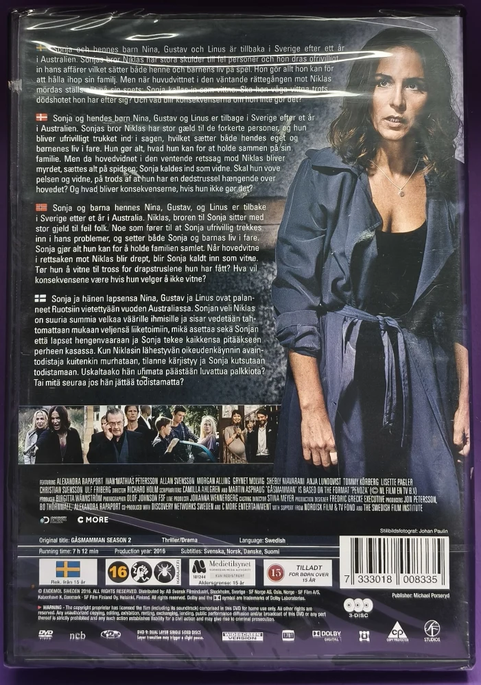 UUSI (2 DVD) Gåsmamman - 2 Kausi (2015)