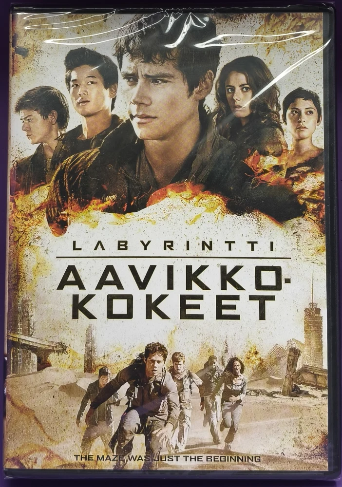 UUS (DVD) Labyrintti - Aavikkokokeet - Maze Runner 2 (2015)