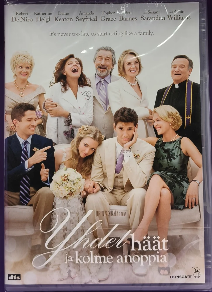 UUSI (DVD) Robert De Niro: Yhdet häät ja kolme anoppia (2013)