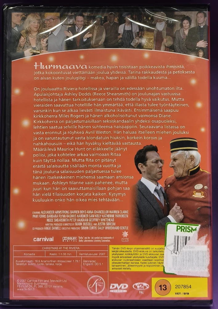 UUSI (DVD) Christmas At The Riviera - Joulu Rivieralla (2007)