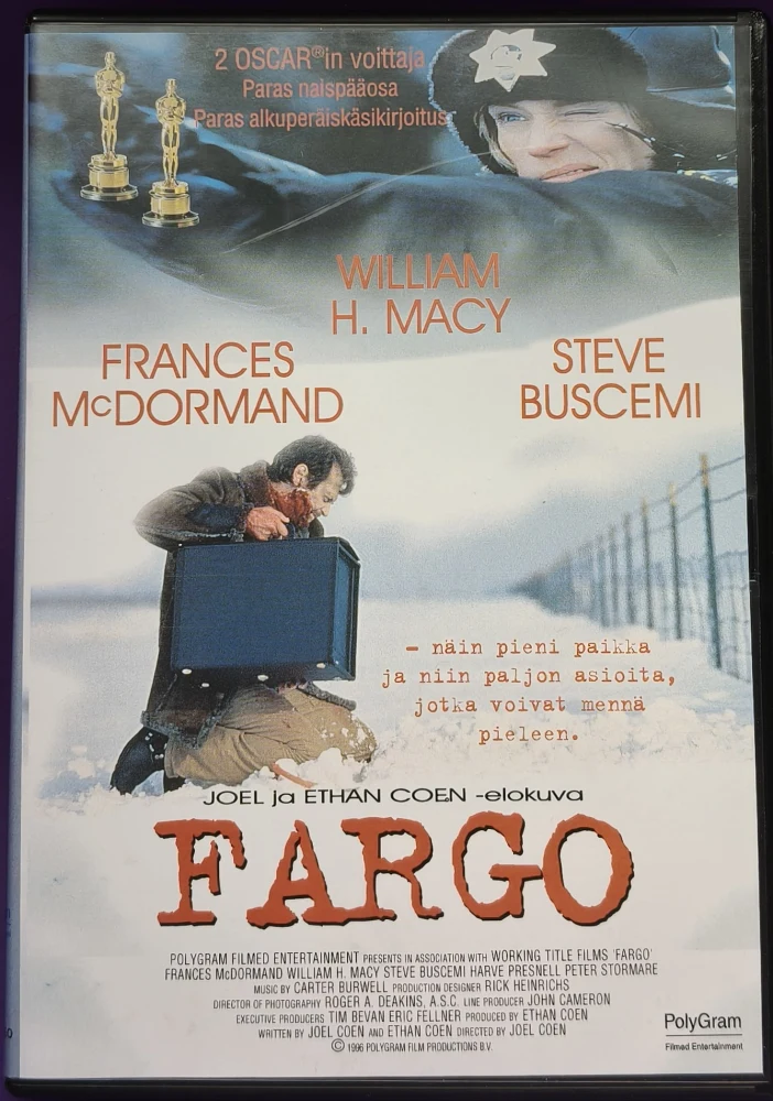 DVD) Fargo (1996) SUOMIKANNET