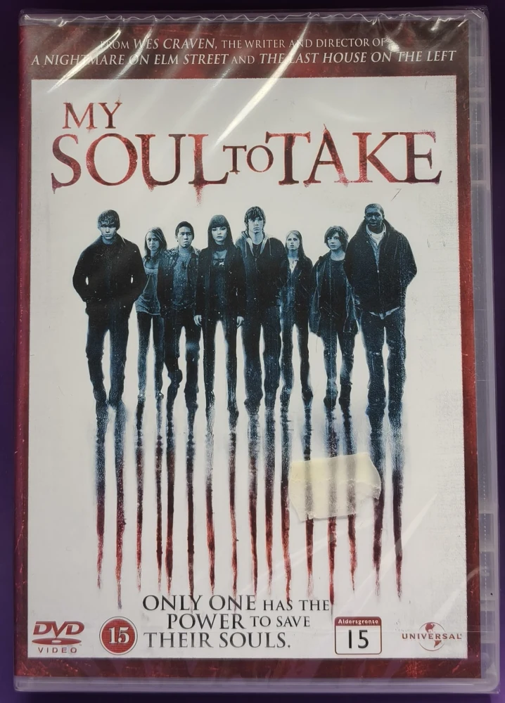 UUSI (DVD) Wes Craven: My soul to take (2010)