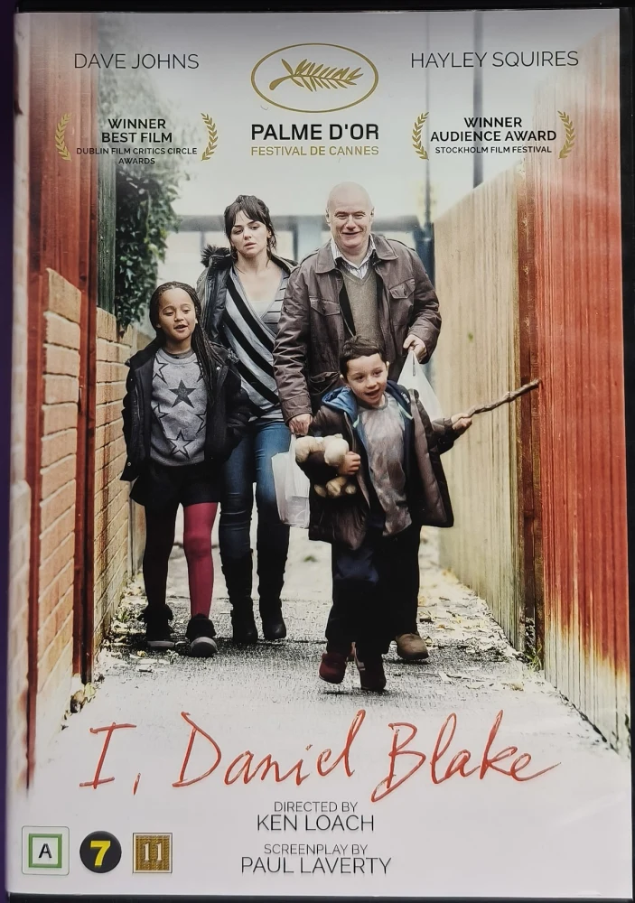 DVD) I, Daniel Blake (2016) Dave Johns, Hayley Squires