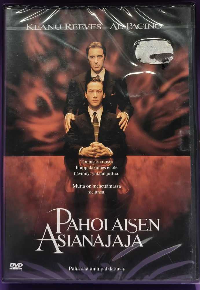 UUSI! (DVD) Keanu Reeves, Al Pacino: Paholaisen asianaja (1997)