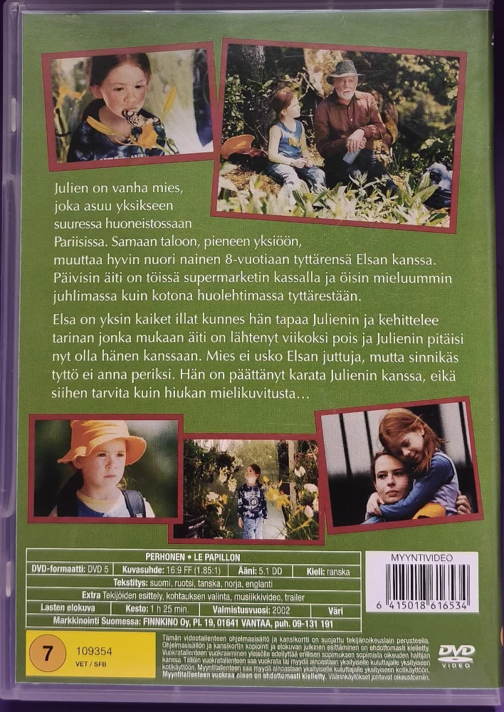 DVD) Perhonen - Le Papillon (2002)