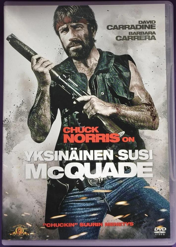DVD) Chuck Norris: Yksinäinen susi McQuade (1983) SUOMIKANNET