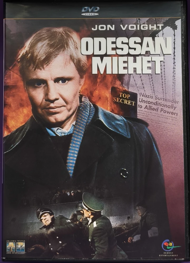 DVD) Jon Voight: Odessan miehet (1974) EGMONT - SUOMIKANNET