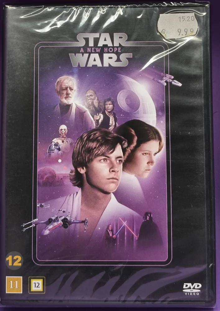 UUSI (DVD) STAR WARS - A NEW HOPE - UUSI TOIVO (1977