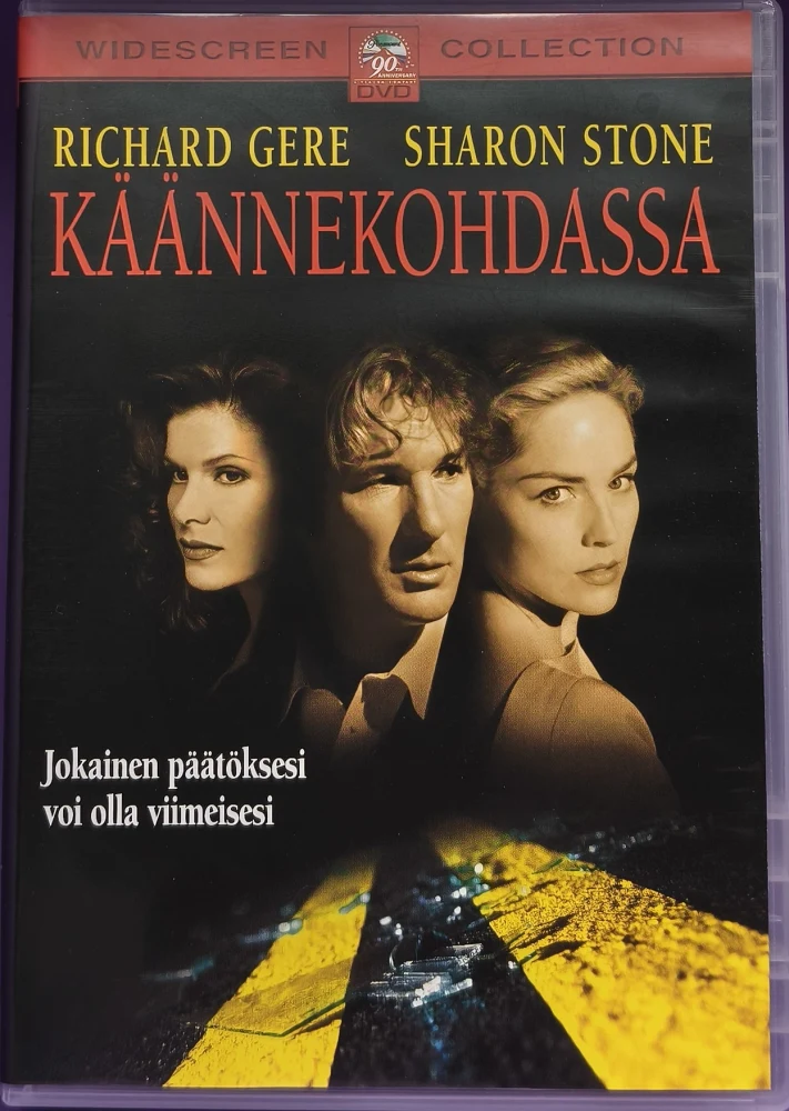 DVD) Käännekohdassa (1993) Richard Gere, Sharon Stone