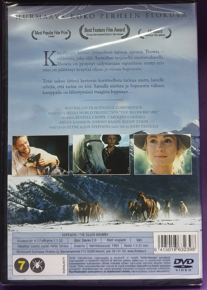 UUSI (DVD) Russell Crowe: Hopeaori (1993) SUOMIKANNET