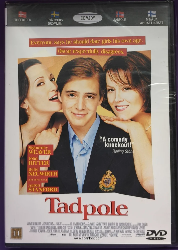 UUSI (DVD) Sigourney Weaver : Tadpole - Minä ja aikuiset naiset (2002)