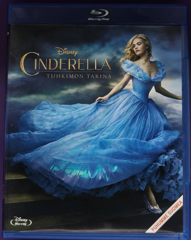 BLU-RAY) Cate Blanchett: Cinderella - Tuhkimon tarina 2015) SUOMIKANNET