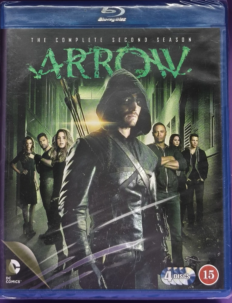 UUSI (4 BLU-RAY) Arrow: Kausi 2 (2013-2014)