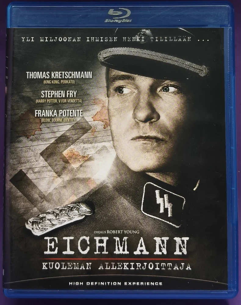 BLU-RAY) Eichmann - Kuoleman allekirjoittaja (2007) SUOMIKANNET