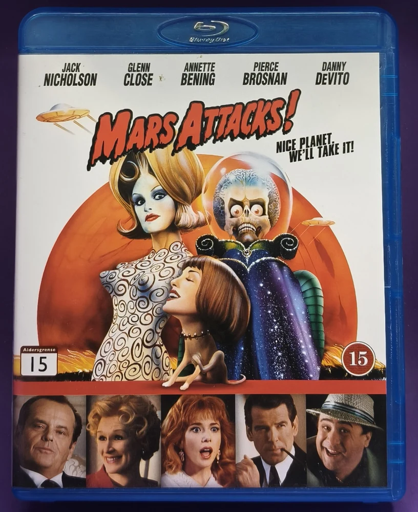 BLU-RAY) Tim Burton: Mars Attacks! -Mars hyökkää! (1996)