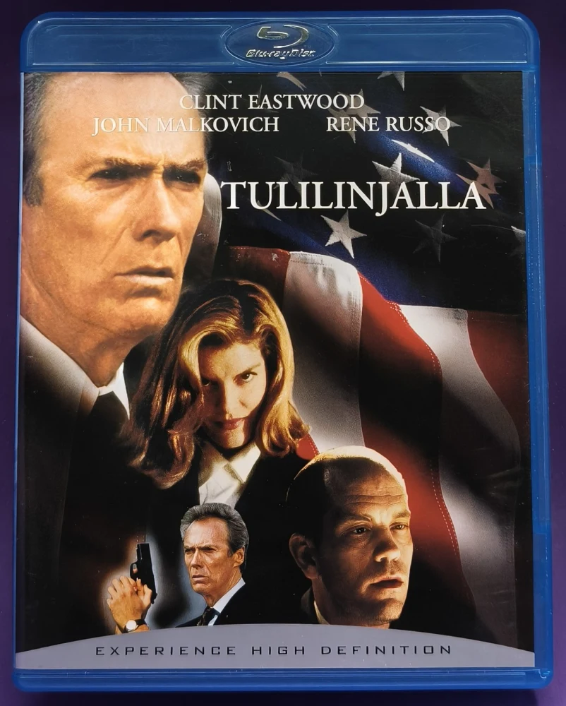 BLU-RAY) Clint Eastwood: Tulilinjalla (1993) SUOMIKANNET