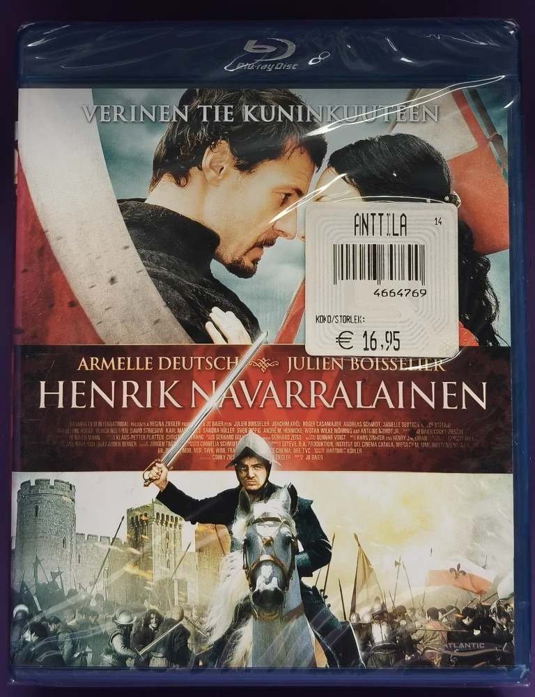 UUSI (BLU-RAY) Henrik Navarralainen (2010) SUOMIKANNET