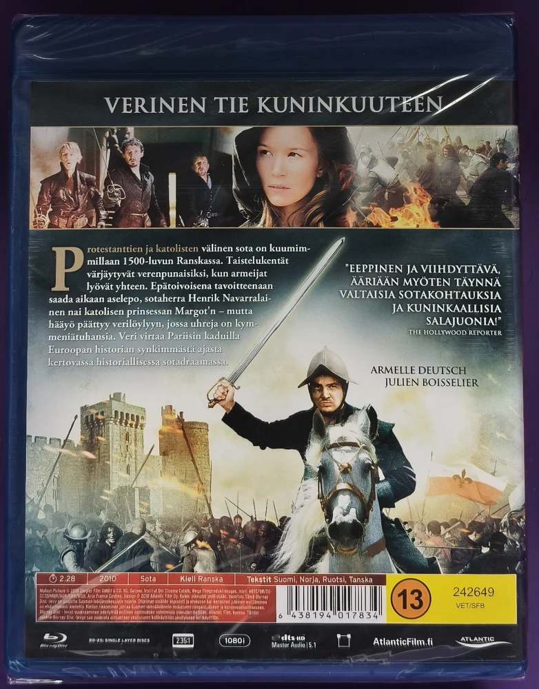 UUSI (BLU-RAY) Henrik Navarralainen (2010) SUOMIKANNET