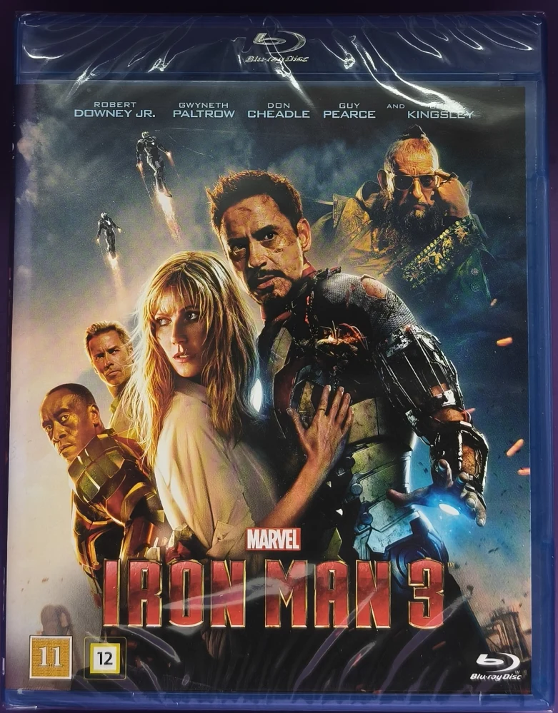 UUSI (BLU-RAY) MARVEL: Iron Man 3 (2013)