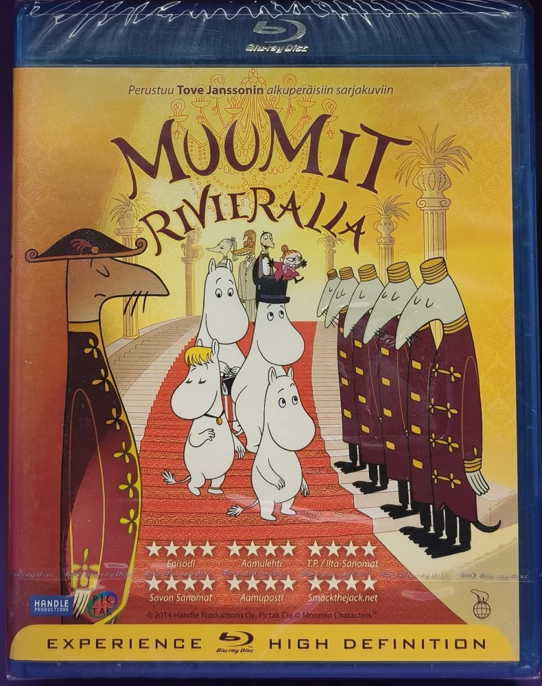 UUSI (BLU-RAY) Muumit Rivieralla (2014)