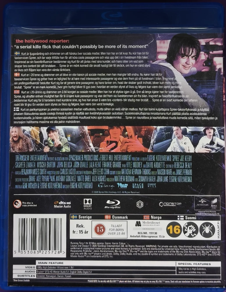 BLU-RAY) David Arquette: Spree (2020)