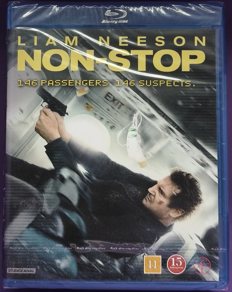 UUSI (BLU-RAY) Liam Neeson: NON-STOP (2014)