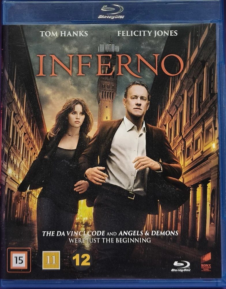 BLU-RAY)) Inferno (2016) Tom Hanks, Felicity Jones