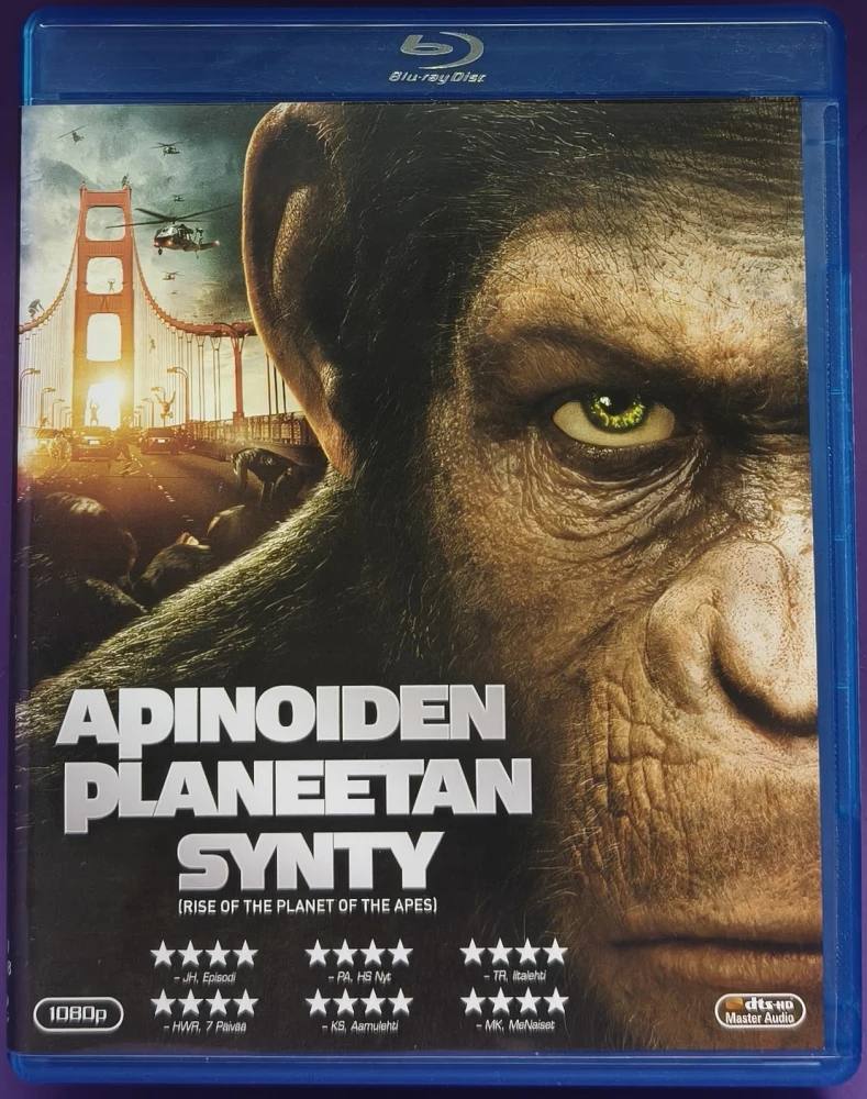 BLU-RAY) Apinoiden Planeetan Synty (2011) SUOMIKANNET