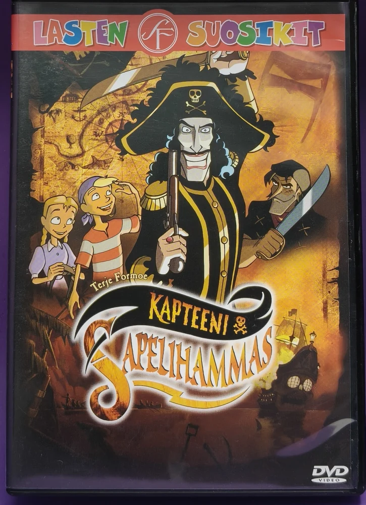 DVD) Kapteeni Sapelihammas (2003) PUHUMME SUOMEA