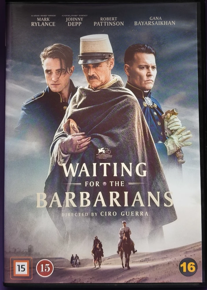 DVD) WAITING FOR THE BARBARIANS (2020) Johnny Depp