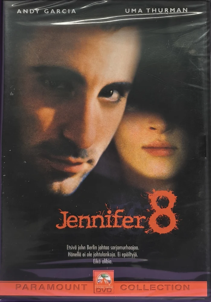 UUSI (DVD) Andy Garcia, Uma Thurman: Jennifer 8 (1992) SUOMIKANNET