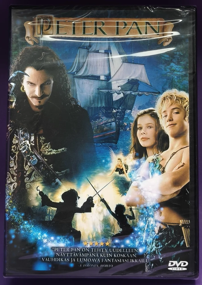 UUSI (DVD) Peter Pan (2003) SUOMIKANNET