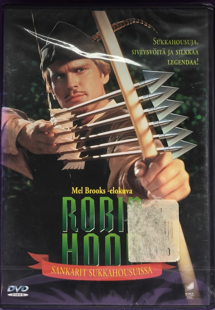 UUSI (DVD) Mel Brooks : Robin Hood - sankarit sukkahousuissa (1993)