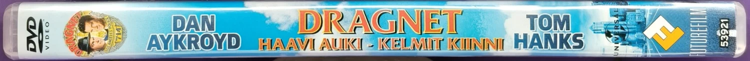 DVD) Tom Hanks: Dragnet - Haavi auki - Kelmit kiinni (1987) SUOMIKANNET