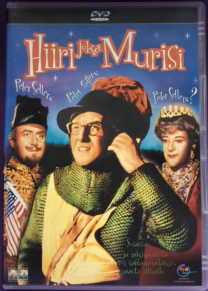 DVD) Peter Sellers: Hiiri joka murisi (1959) EGMONT