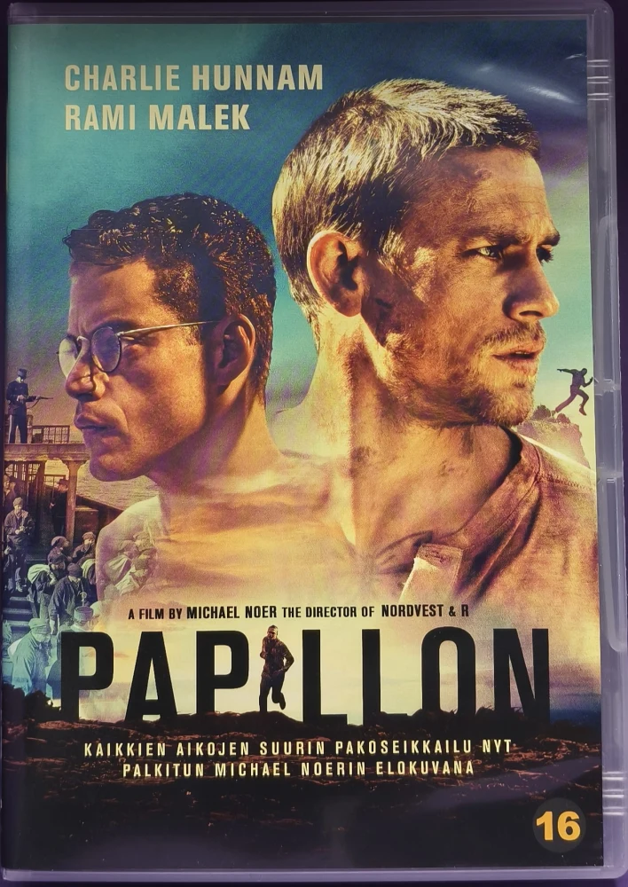 DVD) Charlie Hunnam, Rami Malek: Papillon (2018)