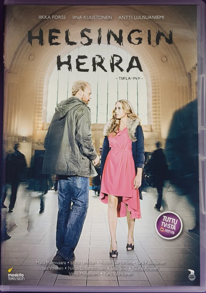 2 DVD) Iina Kuustonen: Helsingin herra (2011) KOKO SARJA!