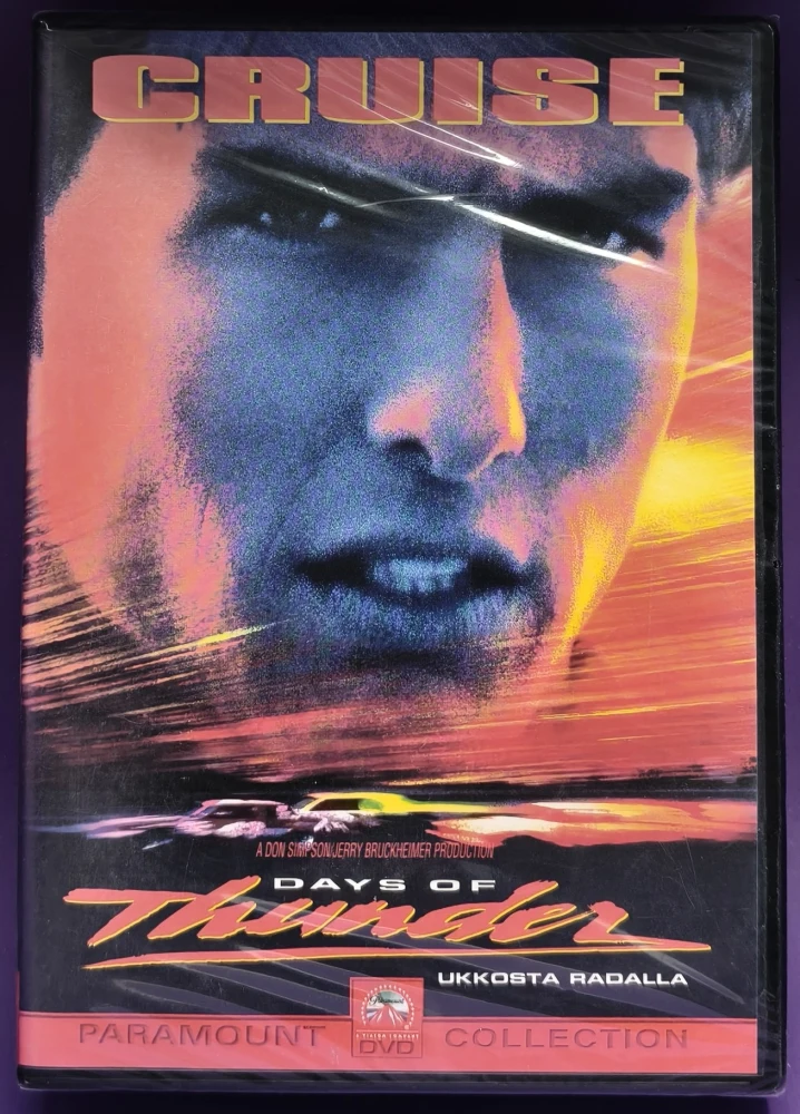 UUSI (DVD) Tom Cruise: Days Of Thunder - Ukkosta Radalla - SUOMIKANNET