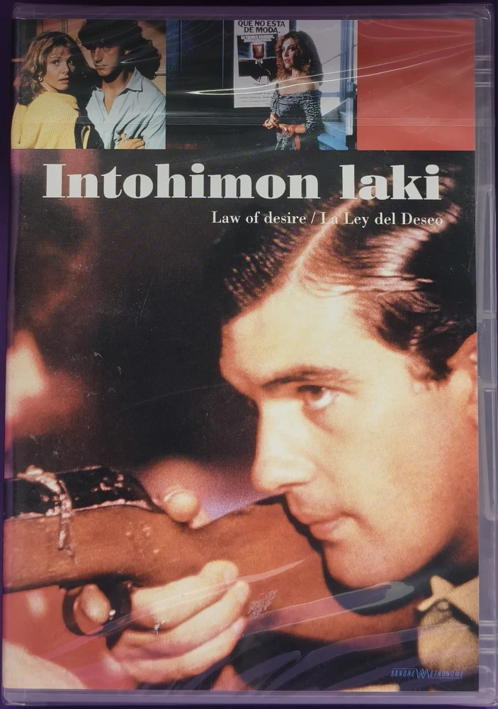 UUSI (DVD) Pedro Almodovar: Intohimon laki (1987)
