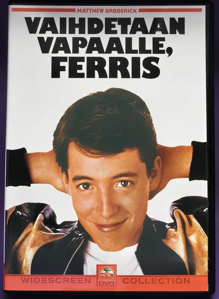 DVD) Vaihdetaan vapaalle, Ferris (1986) SUOMIKANNET