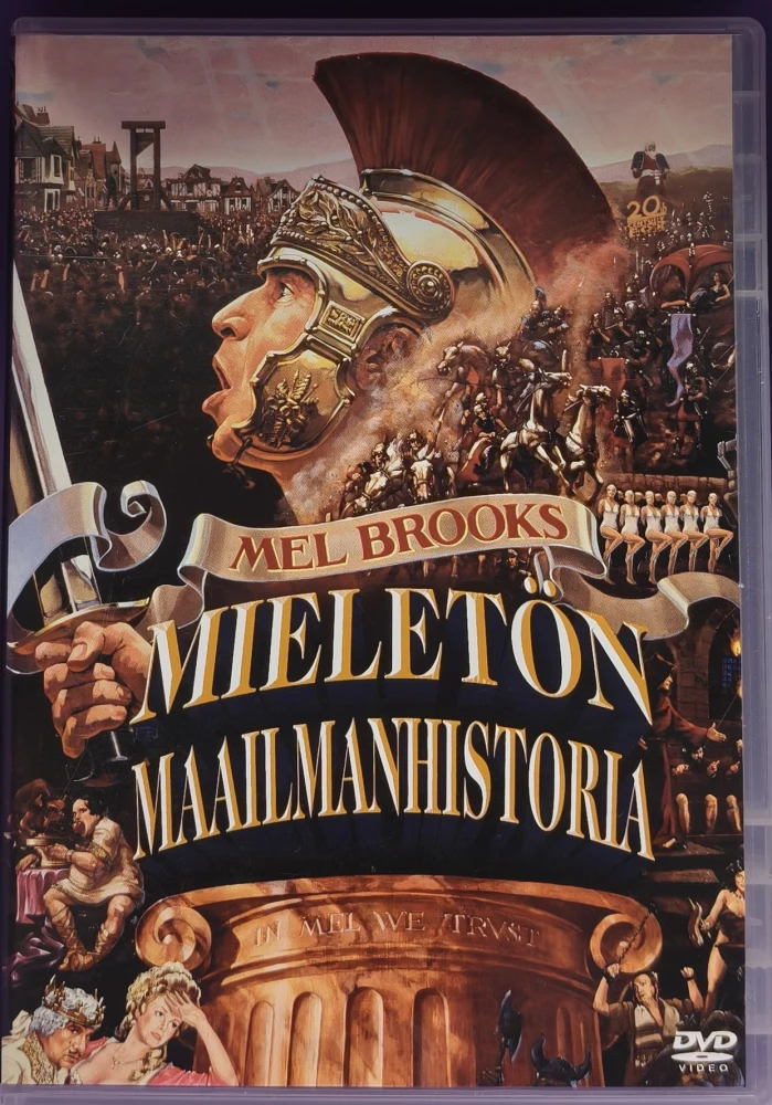 DVD) Mel Brooks: Mieletön maailmanhistoria (1981) SUOMIKANNET