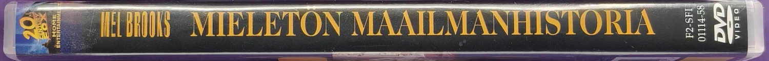 DVD) Mel Brooks: Mieletön maailmanhistoria (1981) SUOMIKANNET