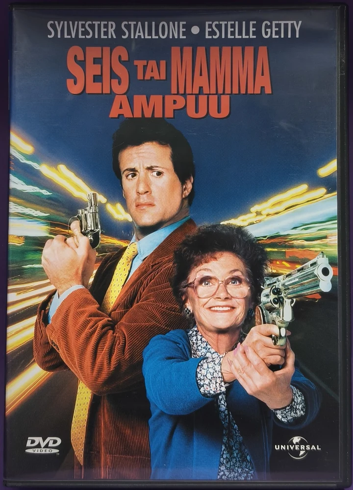 DVD) Sylvester Stallone: Seis tai mamma ampuu (1992) SUOMIKANNET