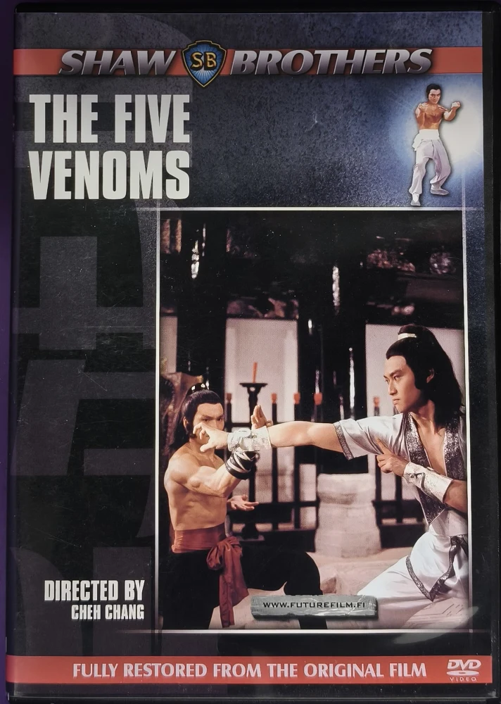 DVD) The Five Venoms - Wu du (1978) SUOMIKANNET